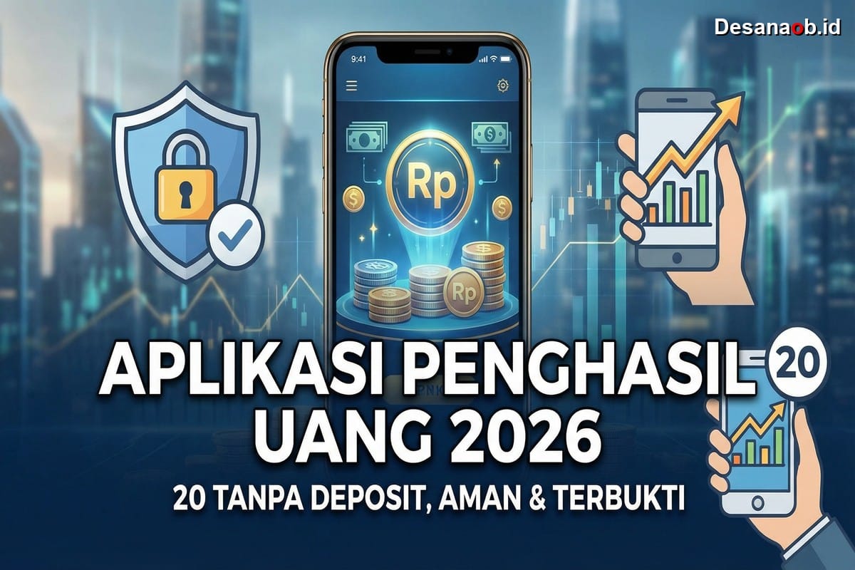 Aplikasi Penghasil Uang 2026: 20 Tanpa Deposit, Aman & Terbukti