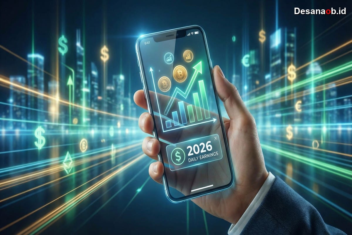 Aplikasi Penghasil Uang 2026: Auto Cuan Harian Modal HP!