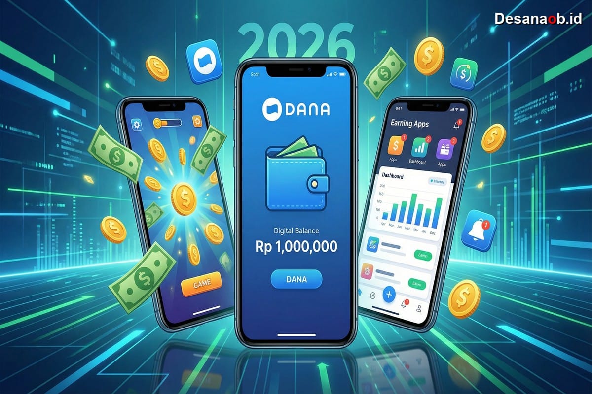 Aplikasi Penghasil Uang 2026 - Game & DANA Terpopuler