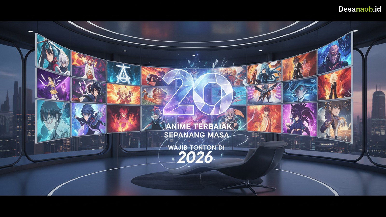 Ilustrasi 20 Anime Terbaik Sepanjang Masa: Ini Dia Wajib Tonton di 2026!