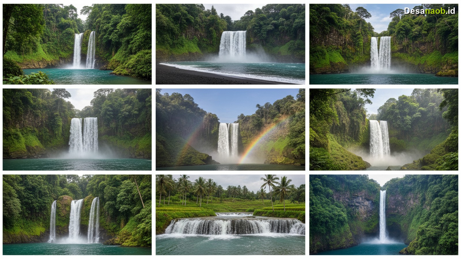 Ilustrasi Air Terjun Terindah Indonesia: 7 Destinasi Wajib Kunjung 2026!