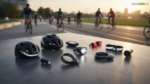 Ilustrasi Aksesoris Sepeda Wajib Punya 2026, Ini 7 Rahasia Keamanan Bersepeda!