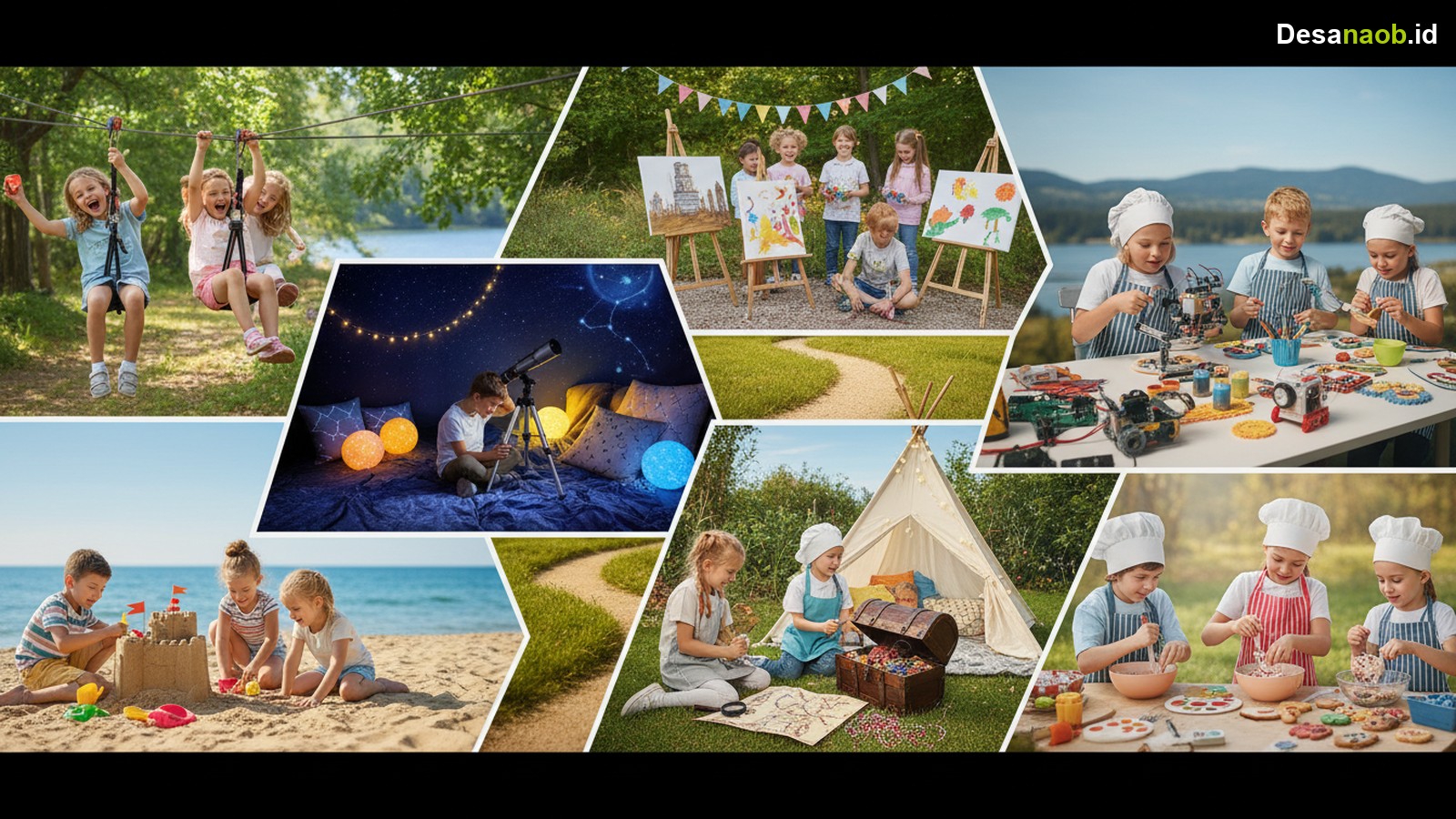 Ilustrasi Aktivitas Seru Liburan Anak 2026: 7 Ide Anti-Bosan, Wajib Tahu!
