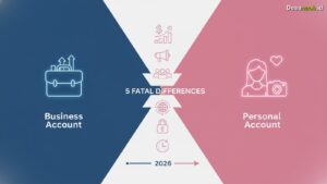 Ilustrasi Akun Bisnis Instagram: 5 Perbedaan Fatal vs Personal di 2026!