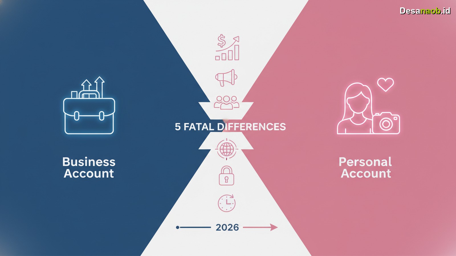 Ilustrasi Akun Bisnis Instagram: 5 Perbedaan Fatal vs Personal di 2026!