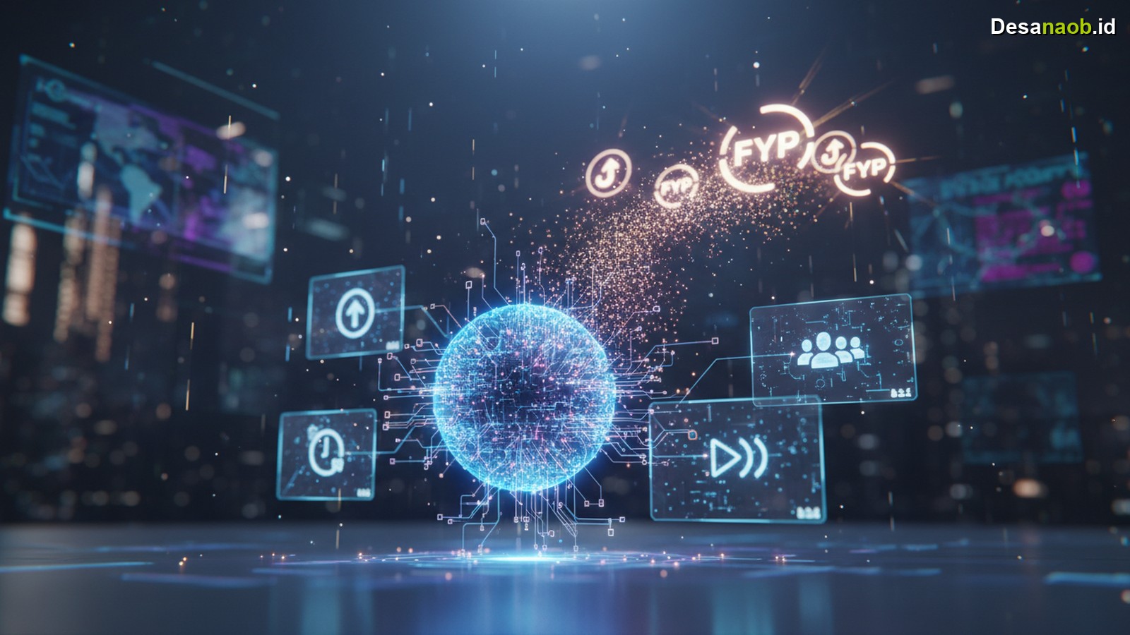 Ilustrasi Algoritma YouTube 2026: Cara Kerja & Tips FYP Terbaru!