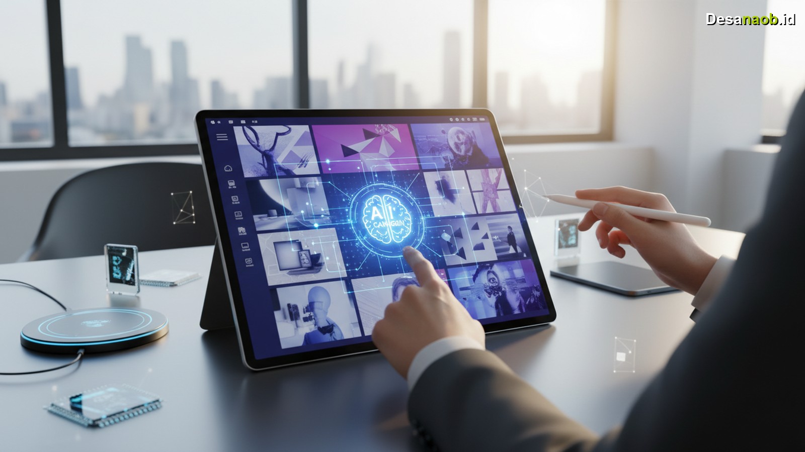 Ilustrasi Aplikasi Kolase Foto Terbaik Gratis 2026: Fitur AI Canggihnya!