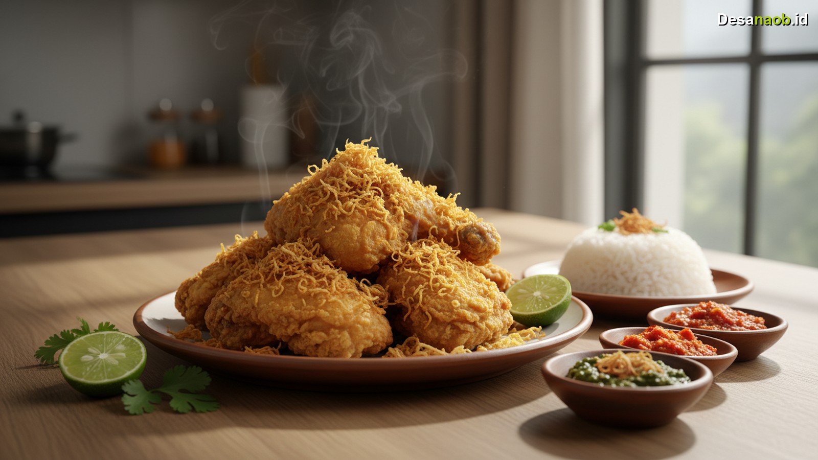 Ilustrasi Ayam Goreng Lengkuas Crispy: 7 Rahasia Gurihnya Terungkap 2026!