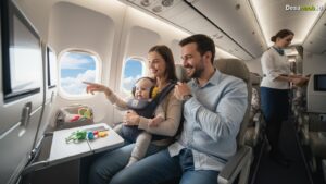 Ilustrasi Bayi Naik Pesawat: 7 Tips Wajib Tahu di 2026, Jangan Salah!