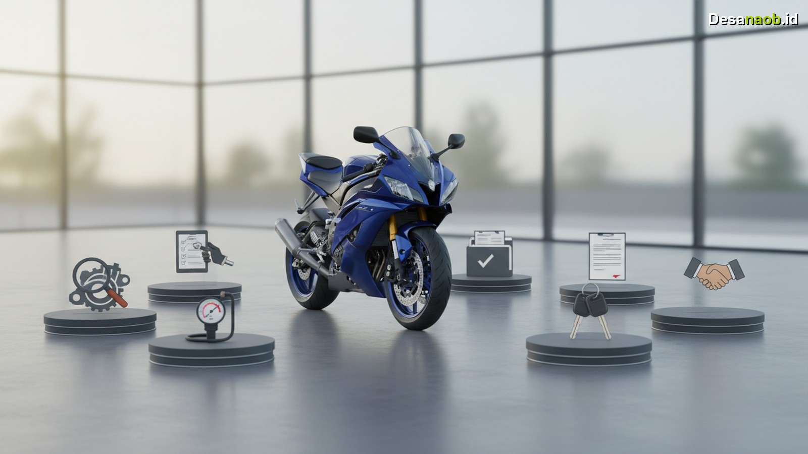 Ilustrasi Beli Motor Bekas Aman: 7 Trik Cek Kualitas Terbaik 2026!