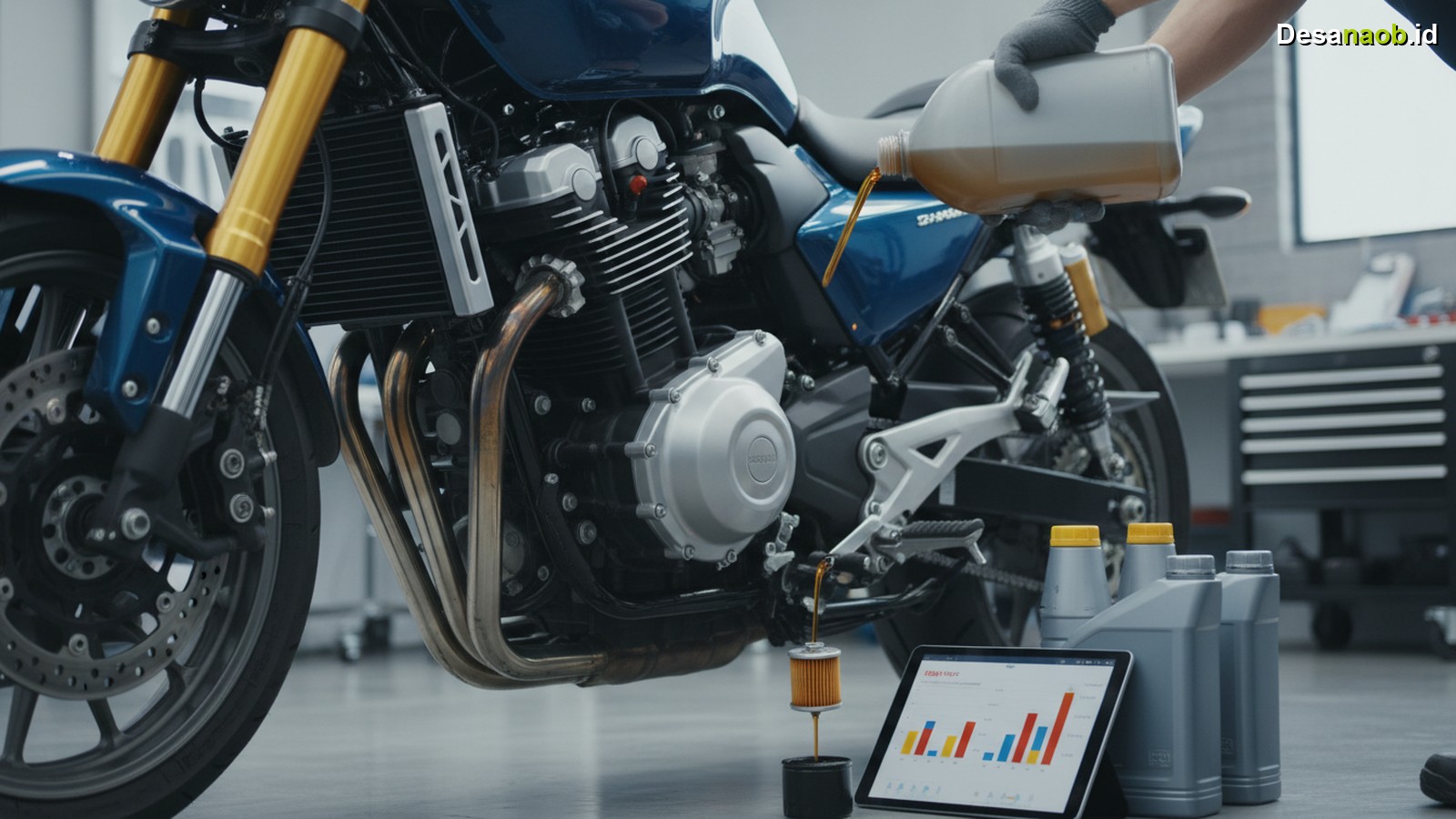 Ilustrasi Biaya Ganti Oli Motor yang Benar 2026: Update Harga Terbaru, Jangan Salah Pilih!