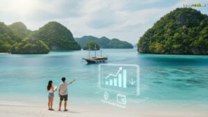 Ilustrasi Biaya Wisata Raja Ampat Terbaru 2026! Ternyata Segini Totalnya & Cara Hematnya