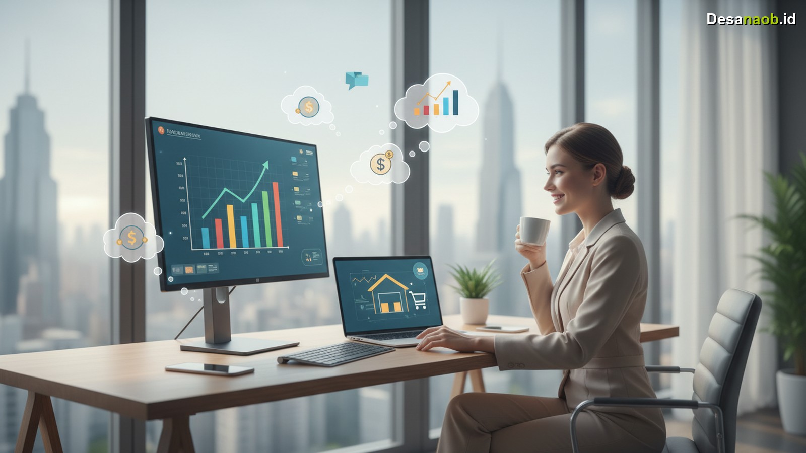 Ilustrasi Bisnis Dropship Terbaik 2026: Tanpa Stok, Omzet Jutaan!