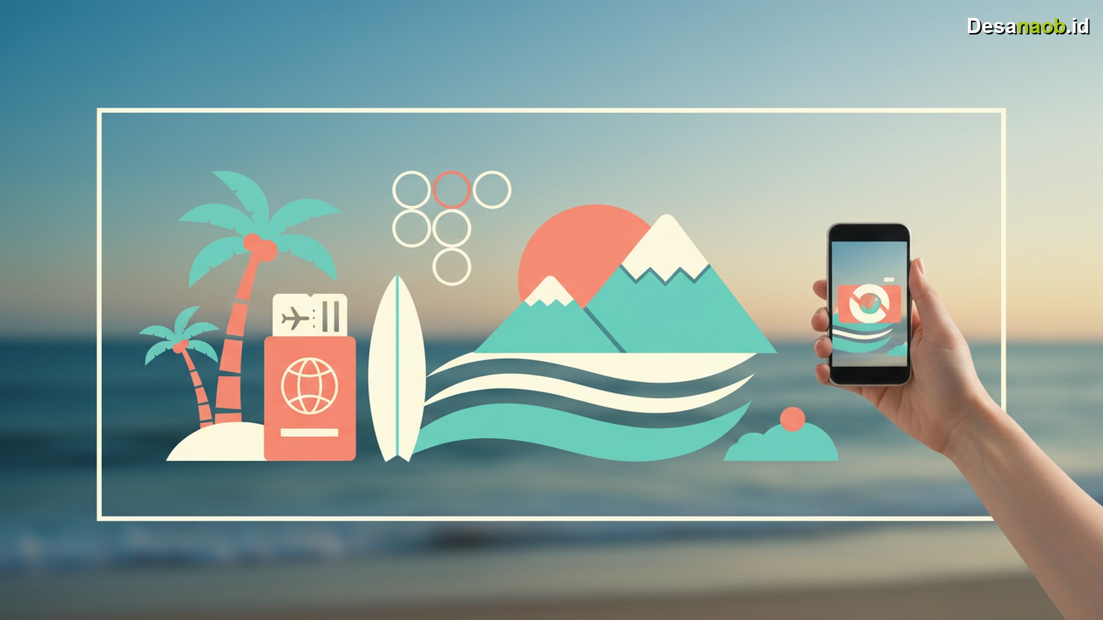 Ilustrasi Caption Liburan Aesthetic: 50+ Ide Keren Instagram 2026!