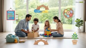 Ilustrasi Cara Ajarkan Anak Disiplin: 5 Metode Tanpa Kekerasan Efektif 2026!