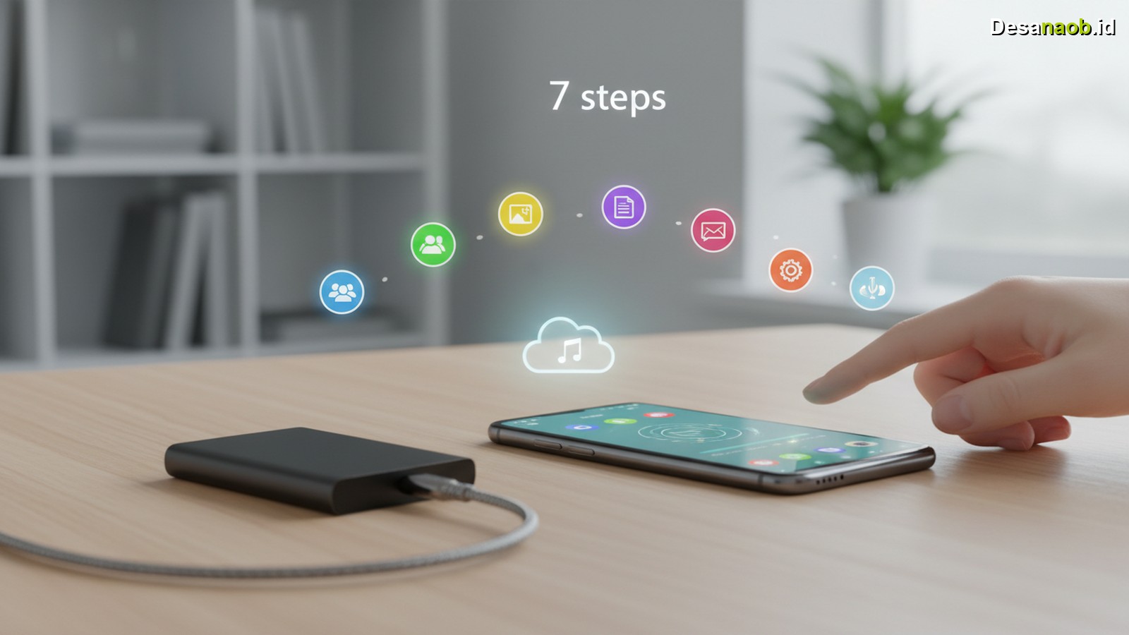 Ilustrasi Cara Backup Data HP Android: 7 Langkah Wajib Sebelum Reset!