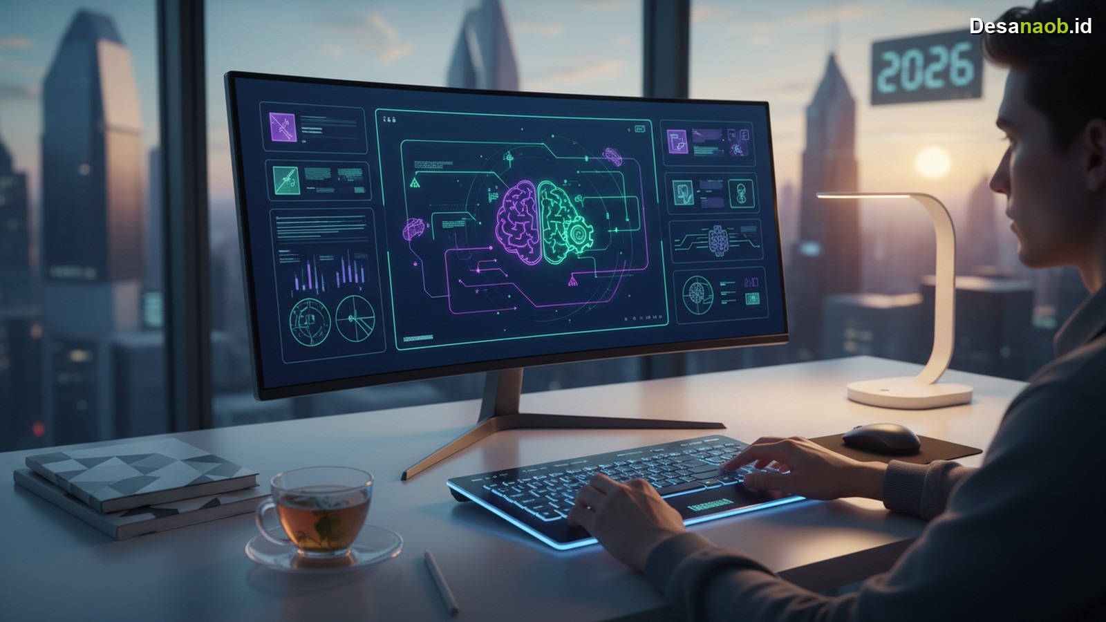 Ilustrasi Cara Belajar UI UX Design dari Nol Gratis: Langsung Jadi Pro di 2026!