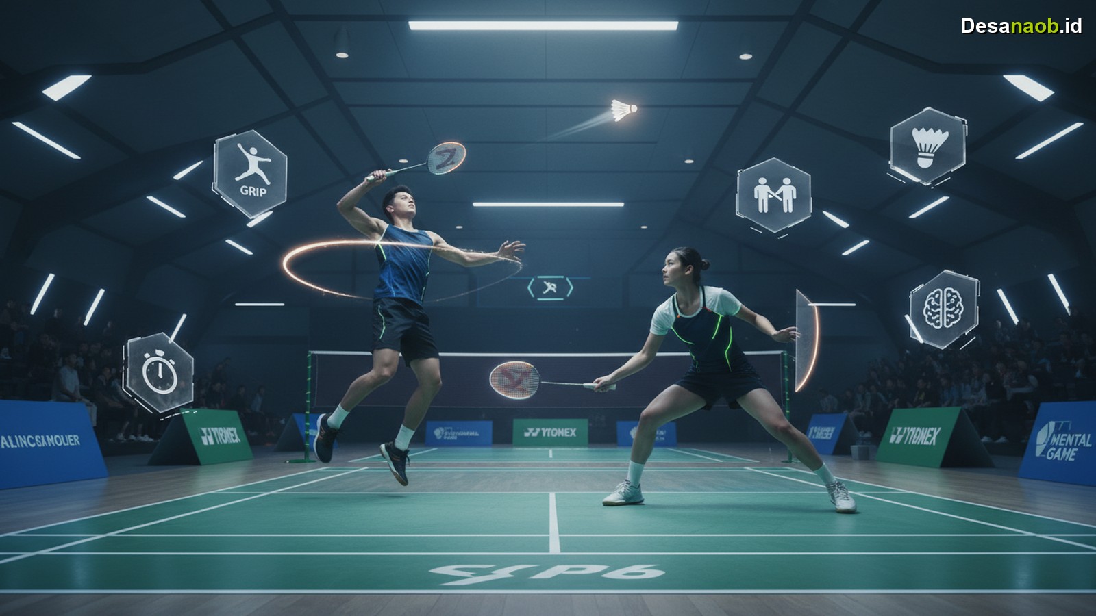 Ilustrasi Cara Bermain Badminton yang Benar: 7 Kiat Jitu Pemula Wajib Kuasai di 2026!