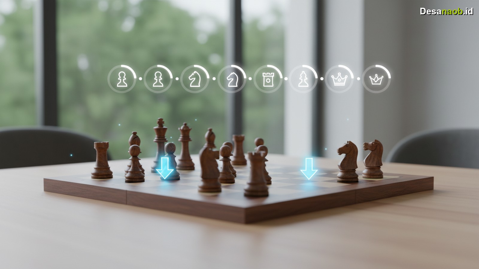 Ilustrasi Cara Bermain Catur untuk Pemula: Kuasai 7 Langkah Dasar di 2026!