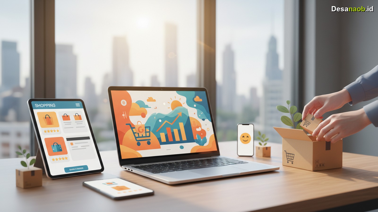 Ilustrasi Cara Buka Toko di Shopee: 7 Langkah Praktis Laris Manis 2026!