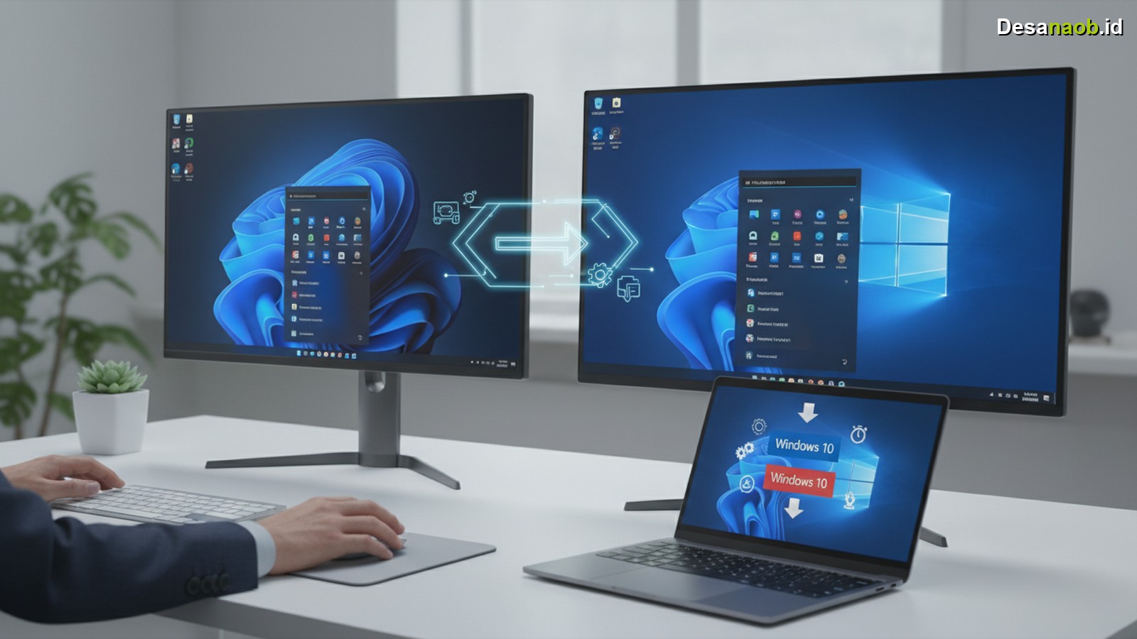 Ilustrasi Cara Downgrade Windows 11 ke Windows 10: Panduan Lengkap Terbaru 2026!