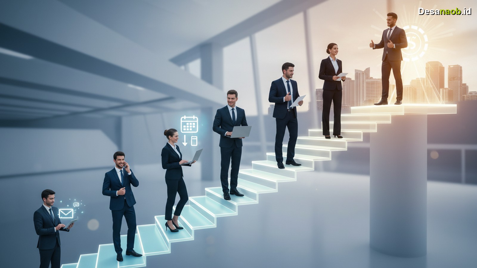 Ilustrasi Cara Follow Up Lamaran Kerja: 7 Langkah Ampuh Sukses 2026!