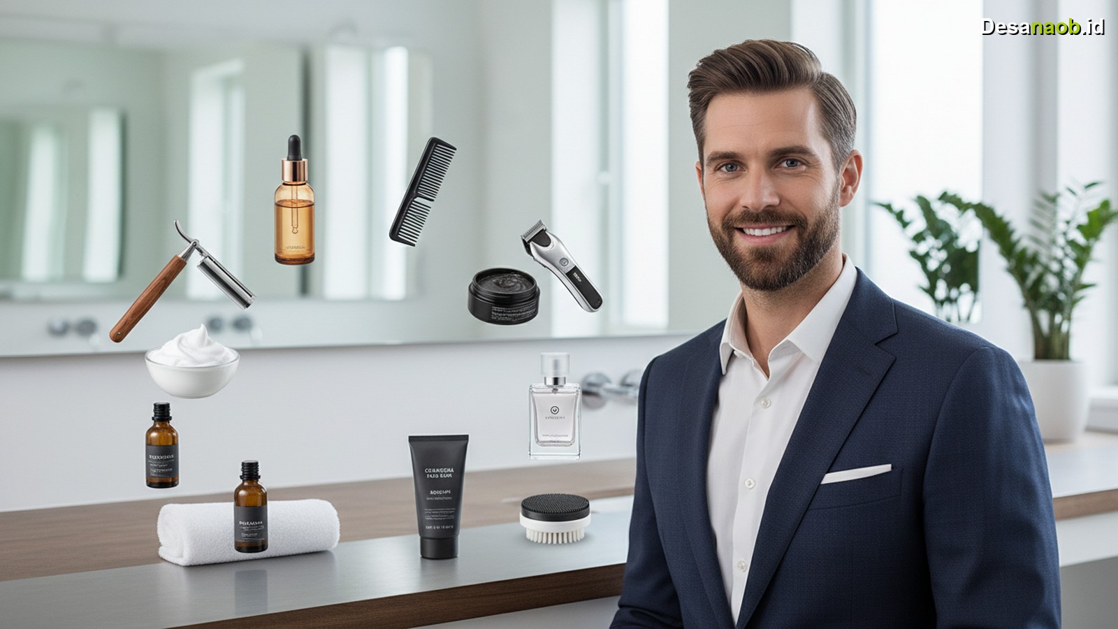 Ilustrasi Cara Grooming Pria 2026: 7 Rahasia Tampil Rapi & Menawan!