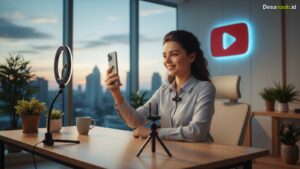 Ilustrasi Cara Live Streaming YouTube dari HP: Panduan Lengkap Pemula 2026!
