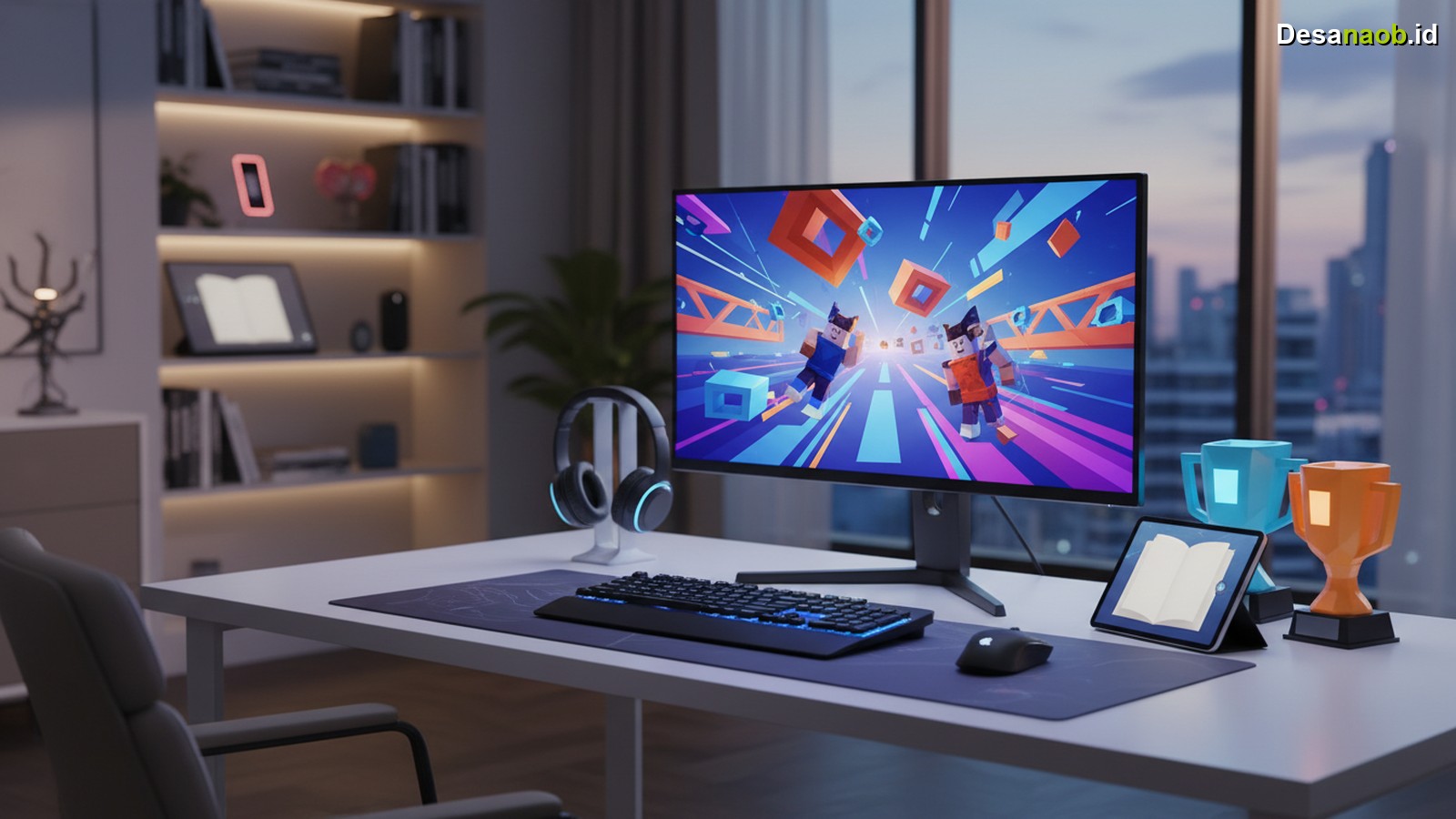 Ilustrasi Cara Main Roblox: Panduan Lengkap 2026, Dijamin Langsung Jago!