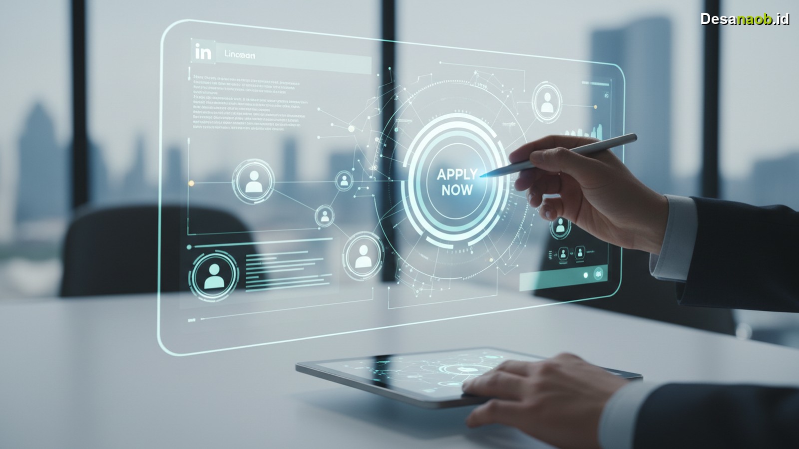 Ilustrasi Cara Melamar Kerja Lewat LinkedIn Terbaru 2026, Dijamin Cepat Diterima!