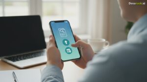 Ilustrasi Cara Melamar Kerja Online Lewat HP: Cepat Diterima 2026, Ini Triknya!