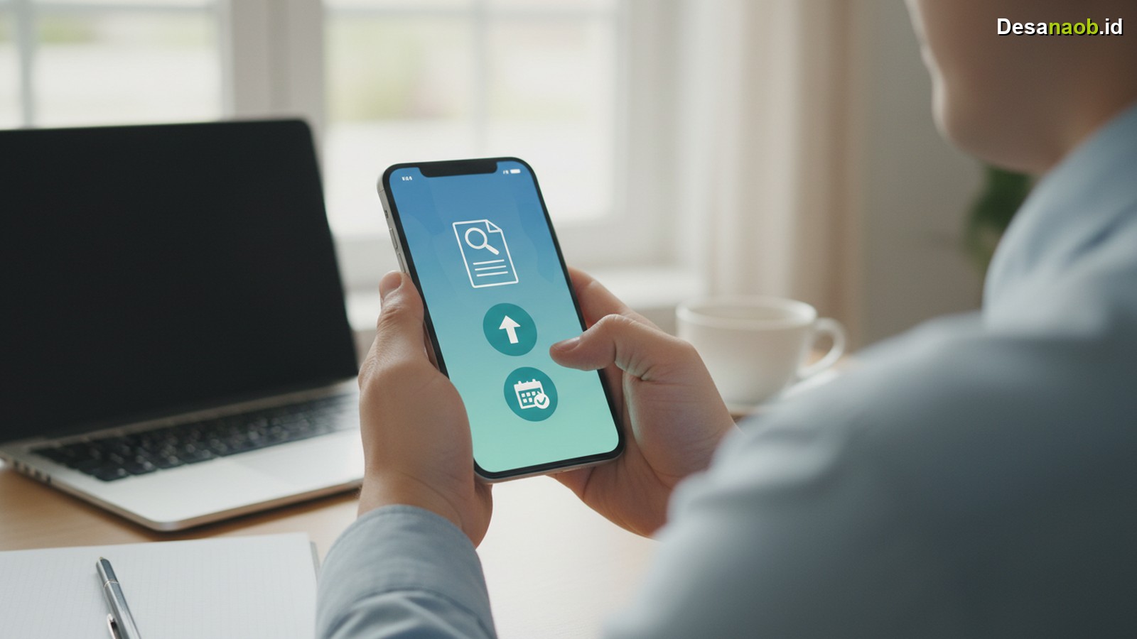 Ilustrasi Cara Melamar Kerja Online Lewat HP: Cepat Diterima 2026, Ini Triknya!