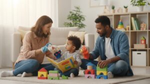 Ilustrasi Cara Melatih Anak Bicara yang Terlambat: 7 Tips Efektif Terbaru 2026 Wajib Tahu!