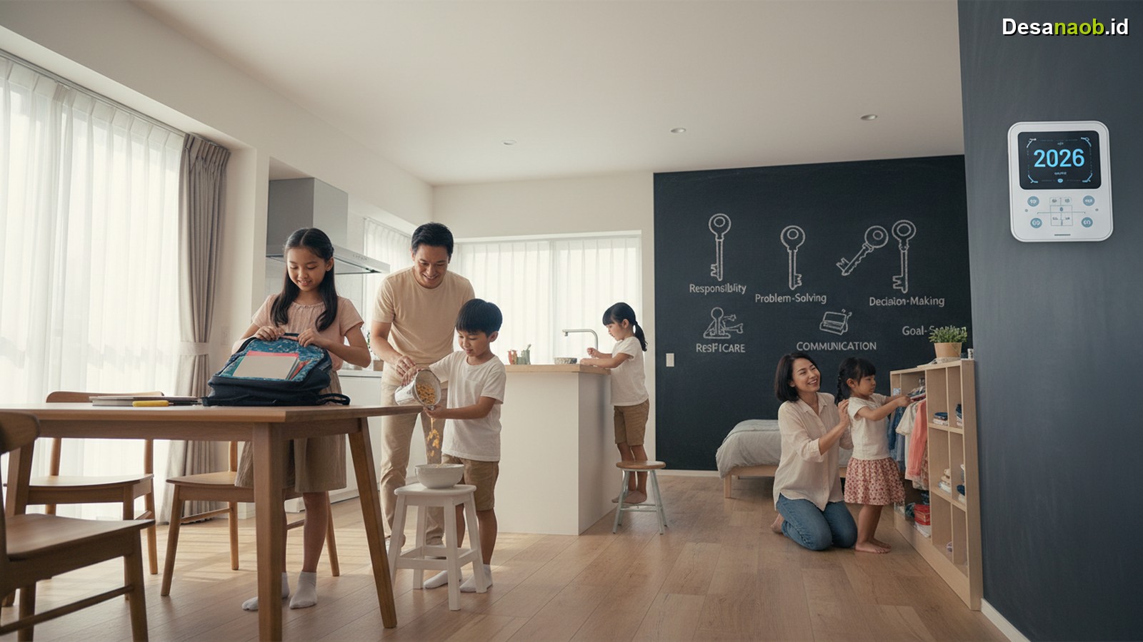 Ilustrasi Cara Melatih Kemandirian Anak: 7 Kunci Penting yang Wajib Orang Tua Ketahui per 2026!