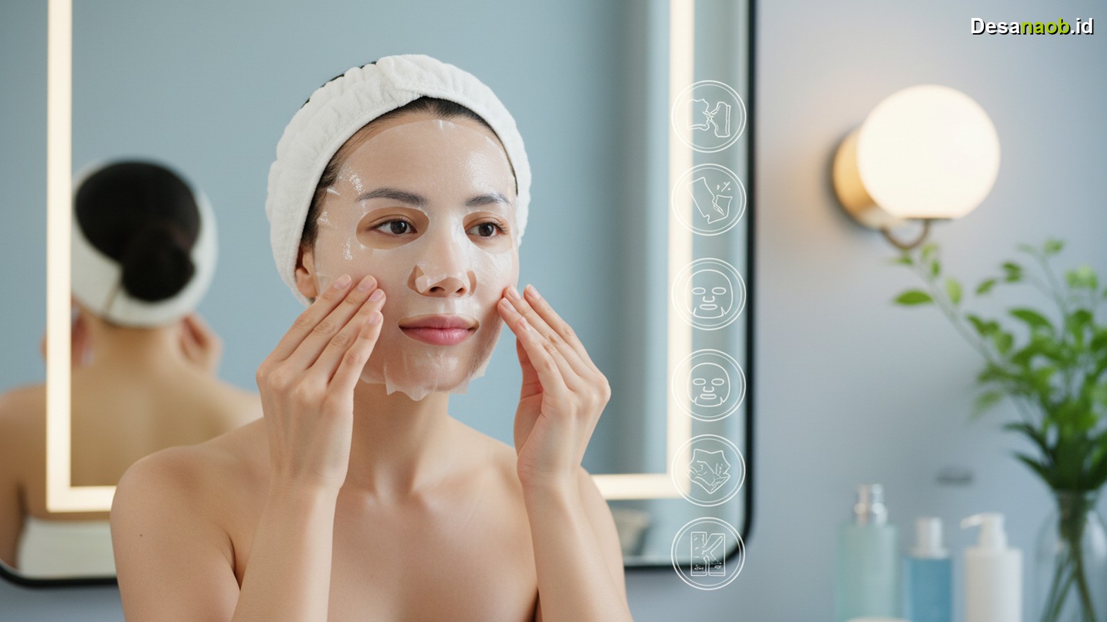 Ilustrasi Cara Memakai Sheet Mask yang Benar: Hindari 7 Kesalahan Fatal Ini 2026!
