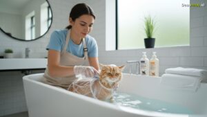 Ilustrasi Cara Memandikan Kucing yang Benar Tanpa Cakaran: Ini Rahasia Ahli 2026!