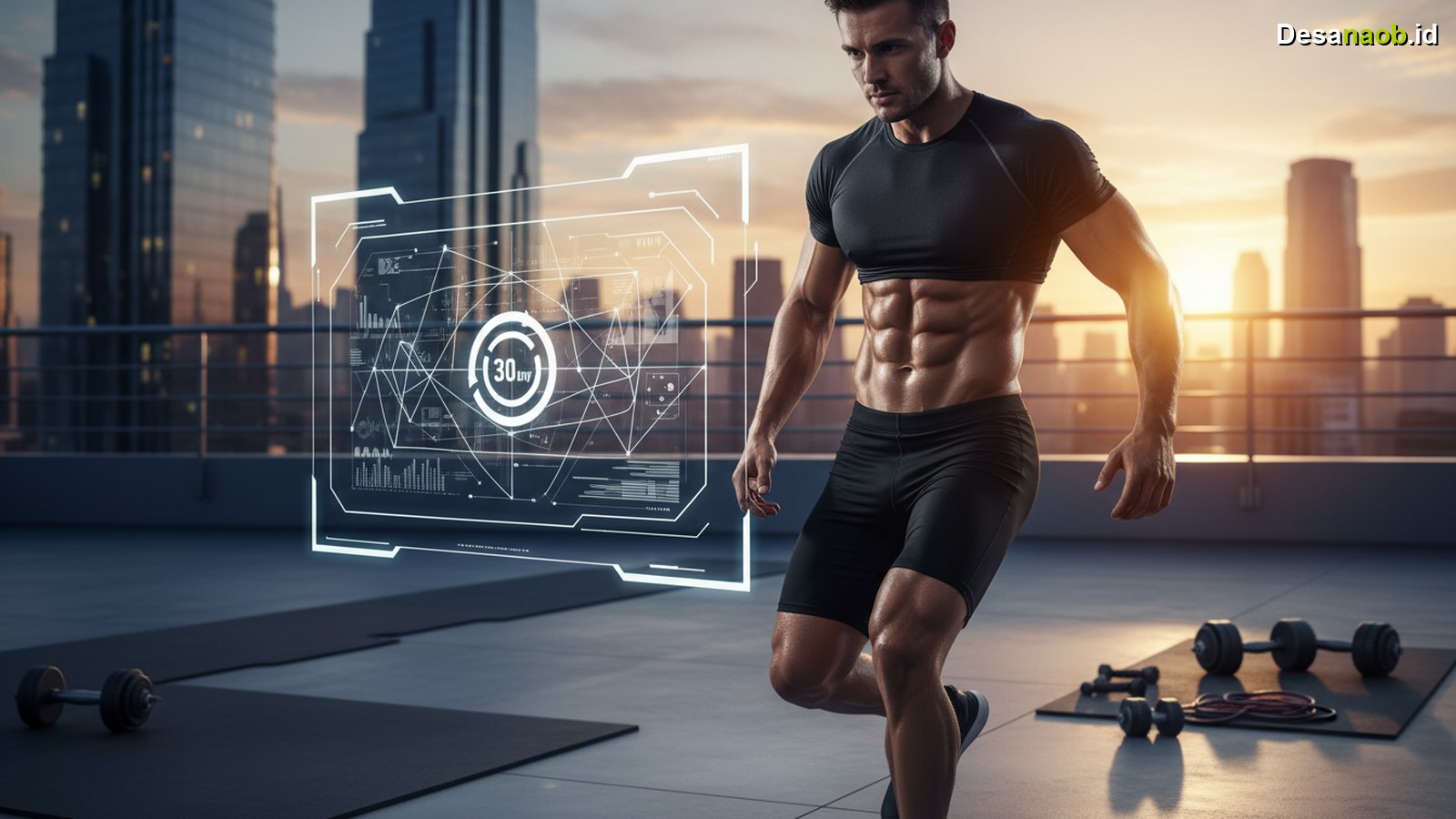 Ilustrasi Cara Membentuk Perut Sixpack dalam 30 Hari: Rahasia Terbaru 2026 Terungkap!