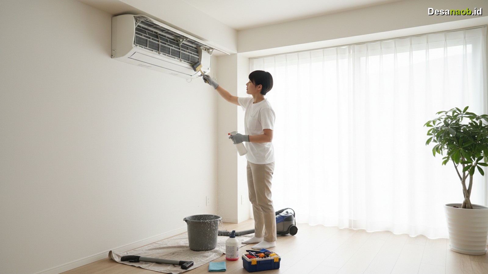 Ilustrasi Cara Membersihkan AC Sendiri: Hemat Jutaan di 2026, Ini Rahasianya!