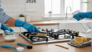 Ilustrasi Cara Membersihkan Kerak Kompor Gas: 7 Jurus Cepat di Tahun 2026!