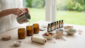 Ilustrasi Cara Membuat Lilin Soya Wax Aesthetic, Omzet Jutaan di 2026!