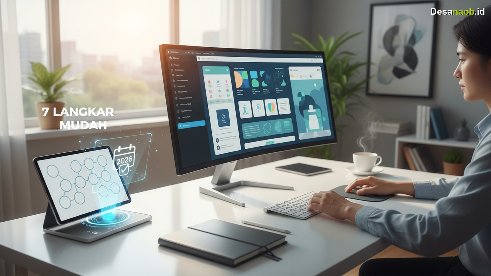 Ilustrasi Cara Membuat Logo Online Gratis: 7 Langkah Mudah di 2026 yang Wajib Tahu!