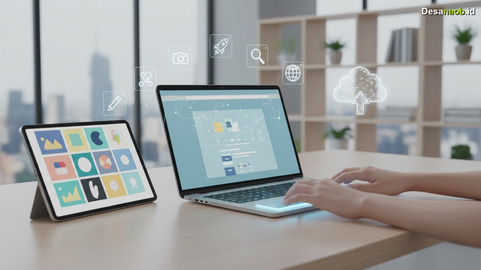 Ilustrasi Cara Membuat Portofolio Online Gratis: 7 Langkah Praktis 2026!