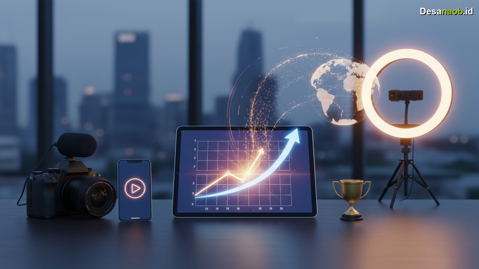 Ilustrasi Cara Membuat Shorts YouTube Viral: Tembus Jutaan Views di 2026, Ini Rahasianya!