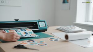 Ilustrasi Cara Membuat Stiker Vinyl: 7 Langkah Mudah, Omzet Maksimal 2026!