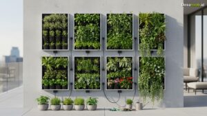 Ilustrasi Cara Membuat Vertical Garden: 7 Langkah Mudah, Wajib Tahu 2026!