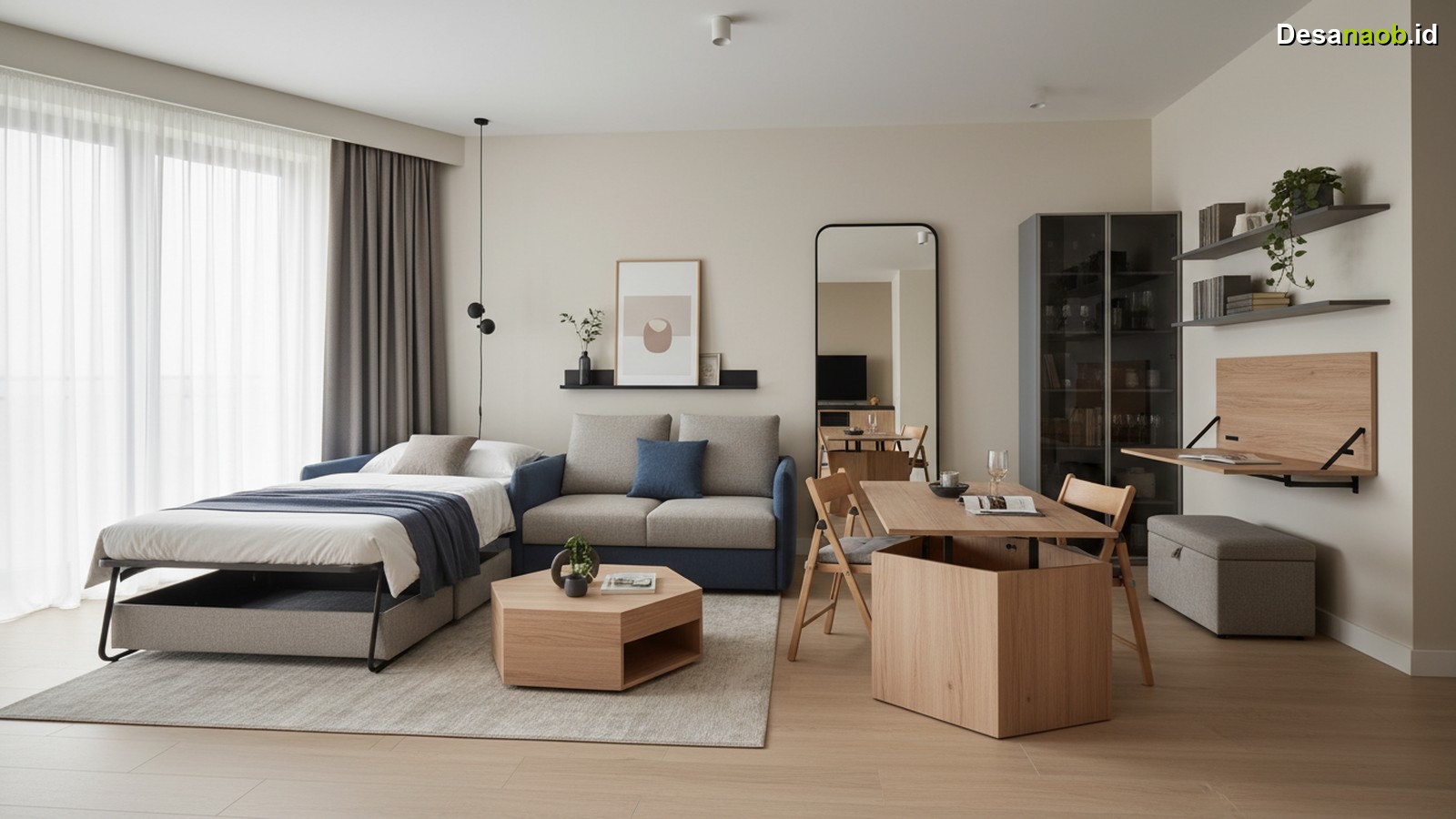 Ilustrasi Cara Memilih Furniture Multifungsi: 7 Trik Jitu Hemat Ruang di 2026!