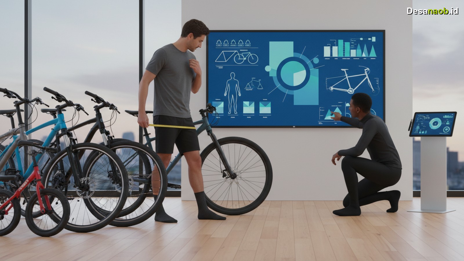 Ilustrasi Cara Memilih Ukuran Sepeda yang Tepat: Panduan Lengkap Terbaru 2026!
