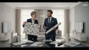 Ilustrasi Cara Memilih Wallpaper Dinding: Jangan Sampai Salah Beli di 2026!