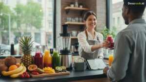 Ilustrasi Cara Memulai Usaha Jus Buah Kekinian Modal Kecil: Untung Jutaan per Bulan 2026!