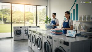 Ilustrasi Cara Memulai Usaha Laundry Kiloan Modal Kecil 2026: Raih Untung Jutaan!